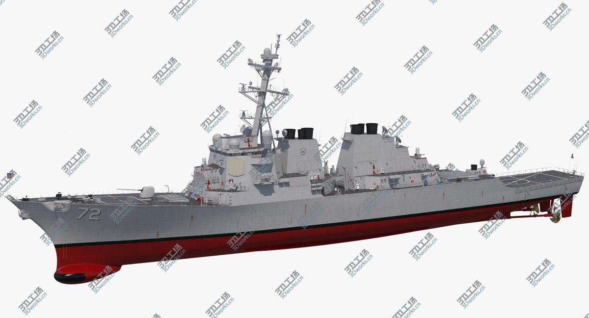 images/goods_img/2021040234/Arleigh Burke Destroyer Mahan DDG-72 3D model/2.jpg